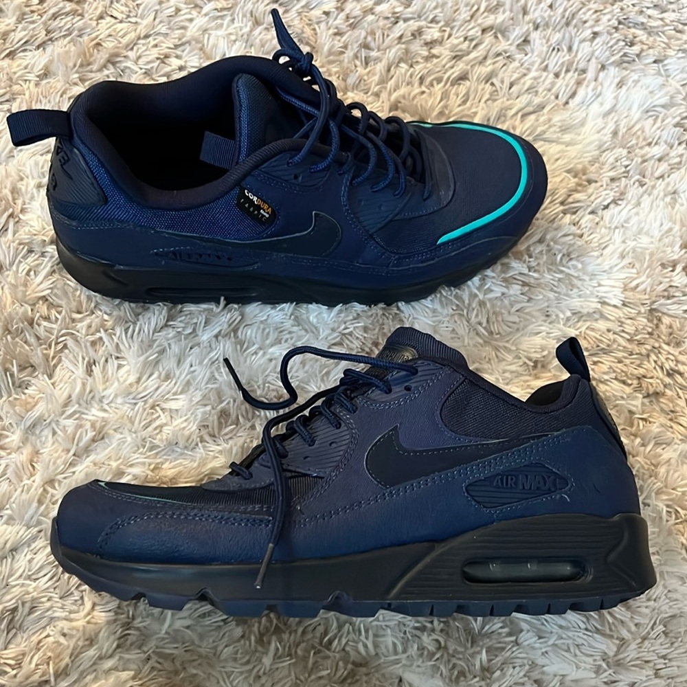 Nike Air Max Surplus 9 size 11 Men’s Blue Cordura Midnight Navy Blue